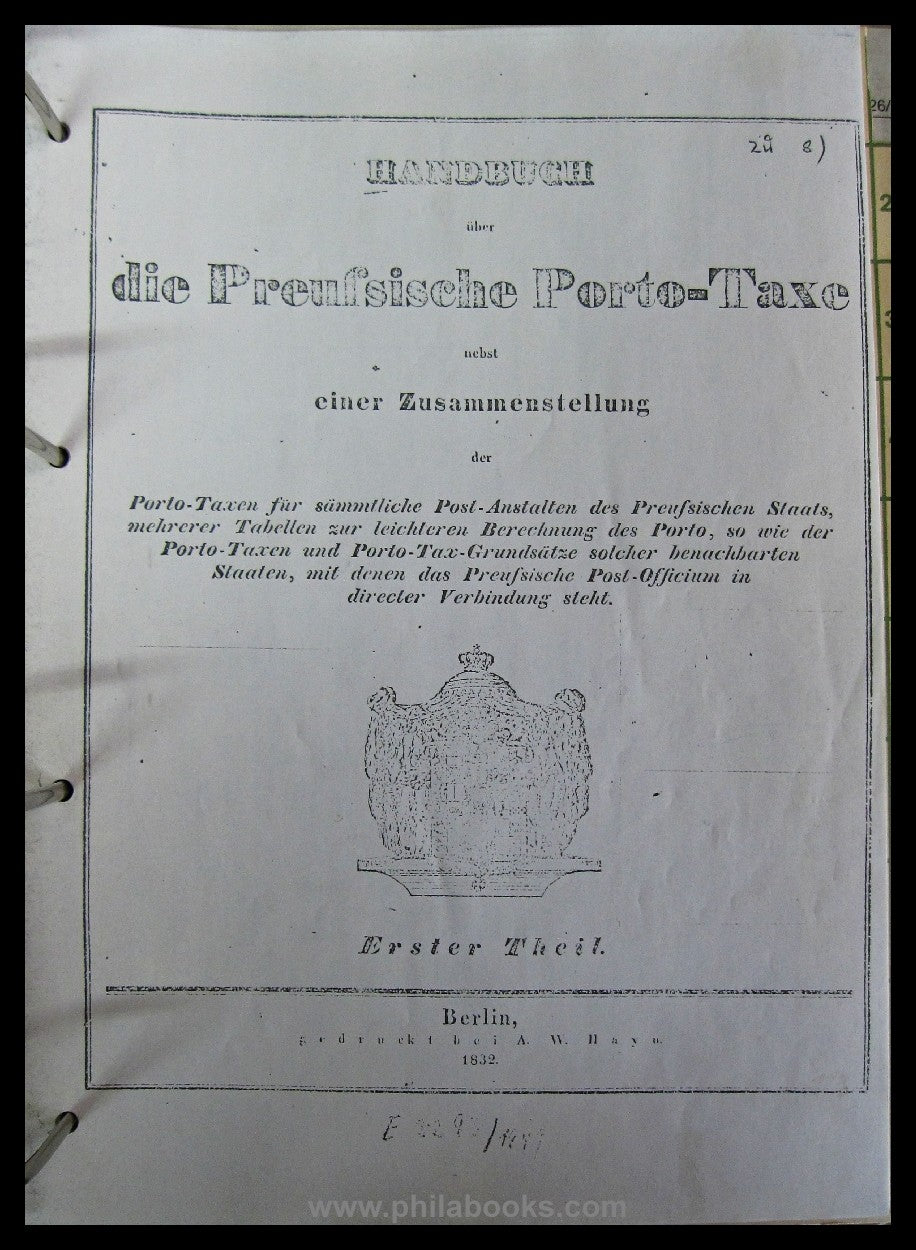 Hintze-Archiv, hier 3 Ordner mit Sammlerunterlagen zur klassischen ...