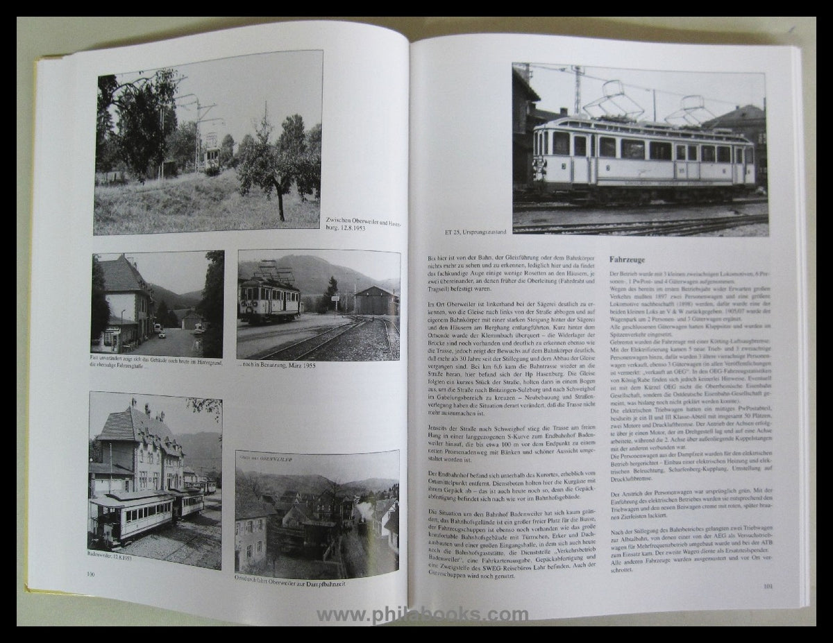 Wolff/Menges, Deutsche Klein- und Privatbahnen, Band 2, Baden, 199 ...