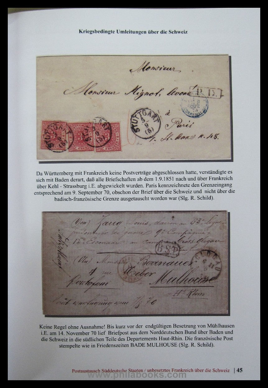 Schild, R., 1870/71, Zeugen eines überflüssigen Krieges, Briefpost ...