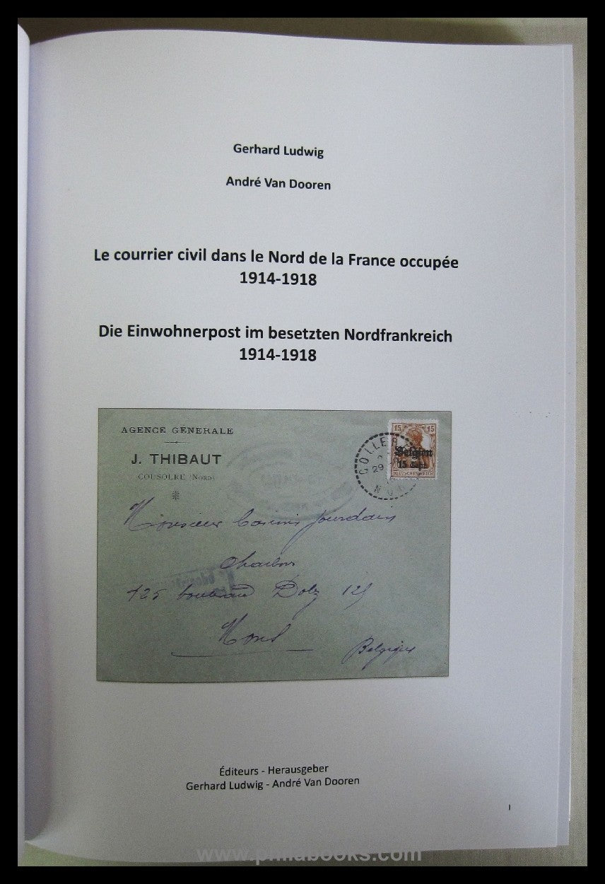 Ludwig/ Van Dooren, Le Courrier civil dans le Nord de la France oc ...