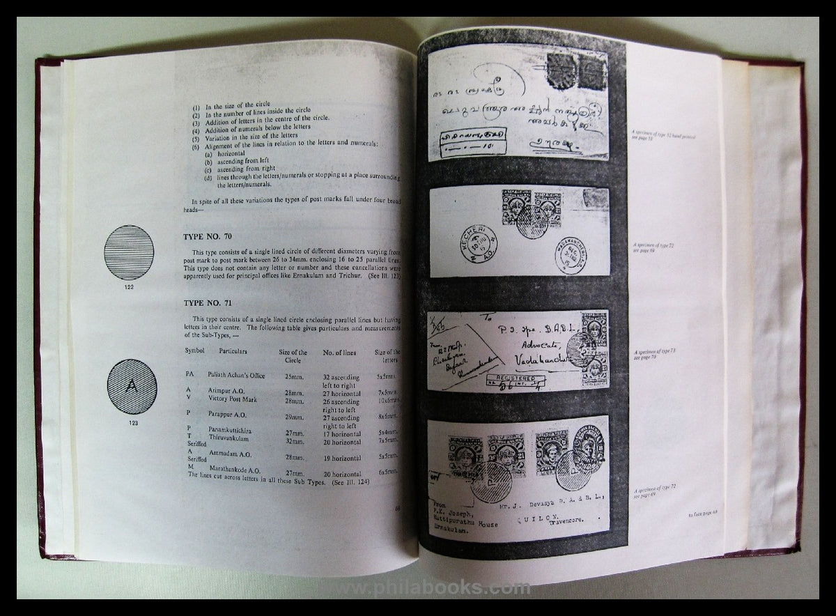 Pai, G. B., Cochin Postmarks and Cancellations, Robson Lowe, 1974, ...
