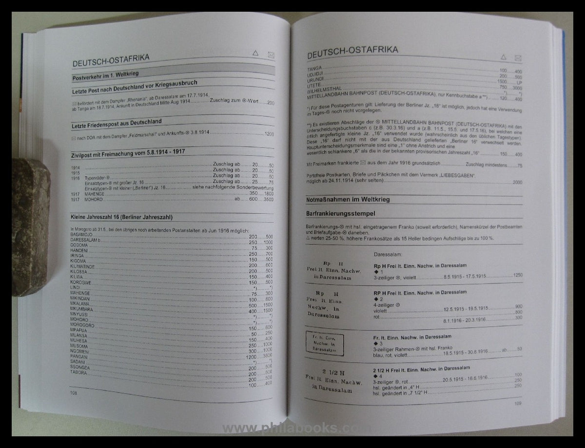 ArGe Deutsche Kolonien, Stempelkatalog Deutsche Kolonien und Ausla ...