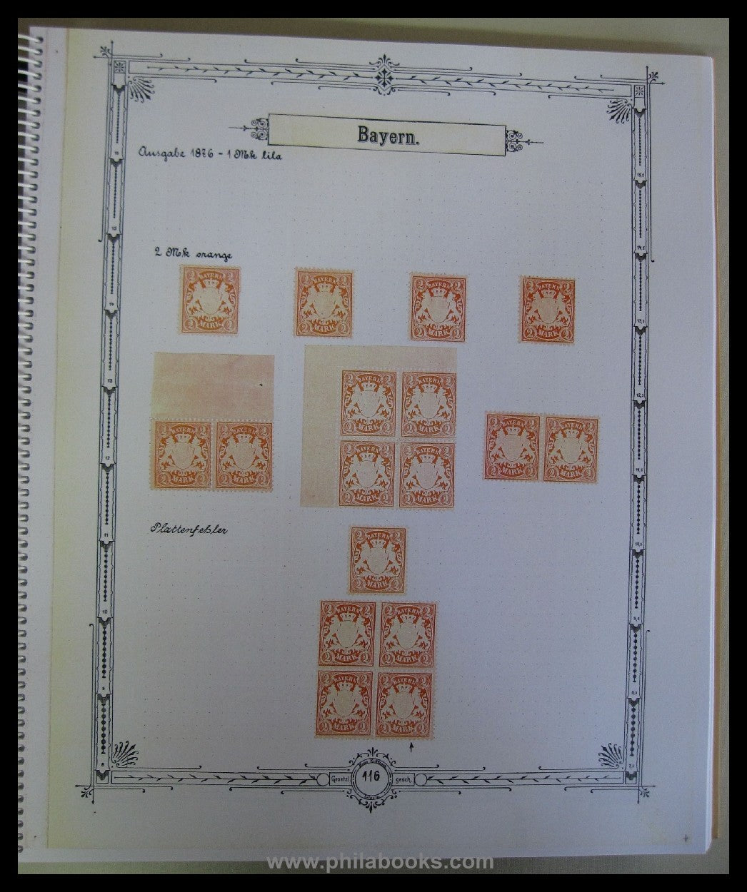 Corinphila Auktionen AG, Collection Johannes S. Elster, 1997, Documents ...
