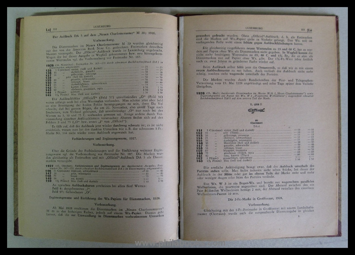 Rudolphi, H. von, Handbuch der Briefmarkenkunde, Lieferung 16/17,  ...