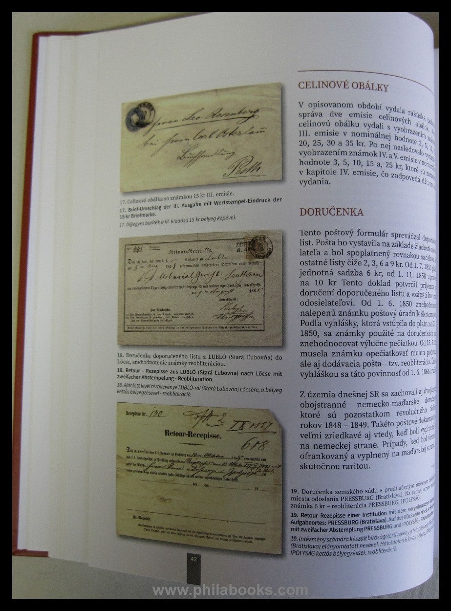 Severin, P., Handbuch der Belege und Abstempelungen aus dem Gebiet ...