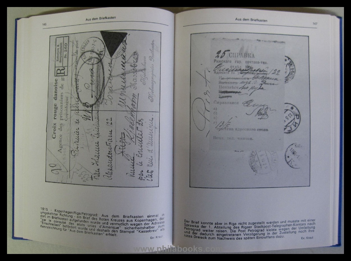 Hofmann, v. H., 3AKA3HOE - Recommended, The registered mail...