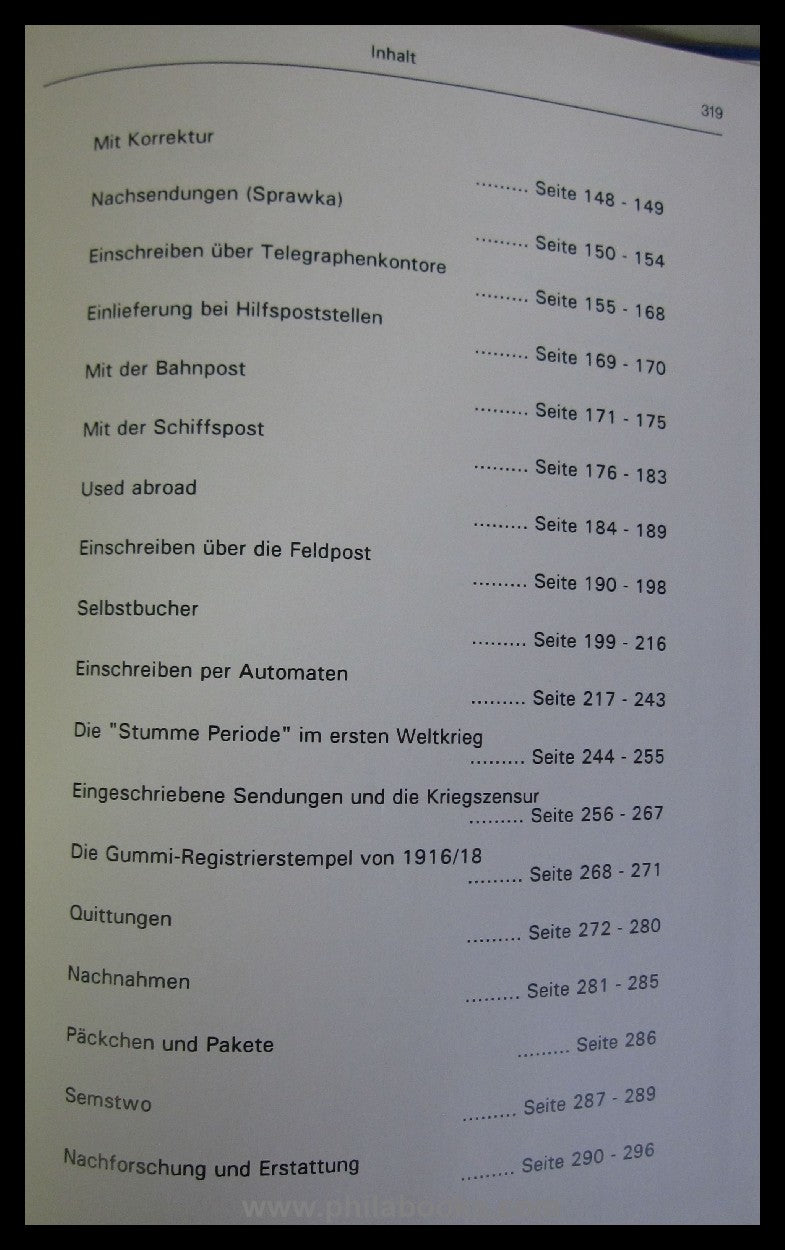 Hofmann, v. H., 3AKA3HOE - Recommended, The registered mail...