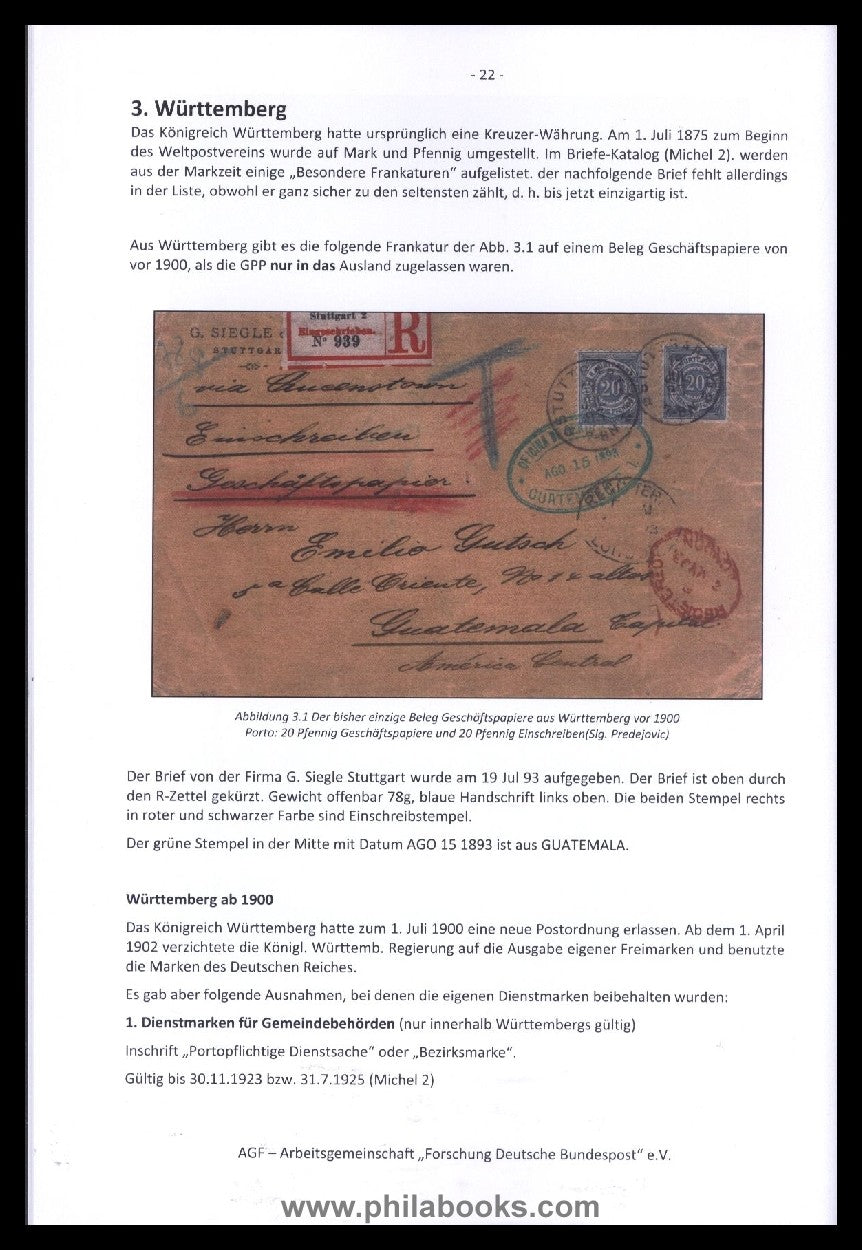 Harms, W., business papers 1875-1963, 2018, documentation for this...