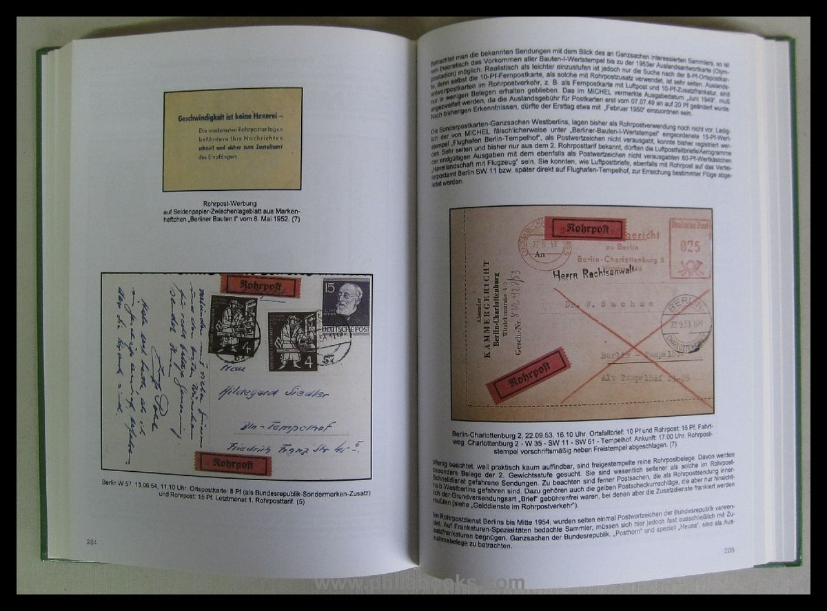 Steinbock, Günther/ Gunn, John H.: 1948-1963 Postschnelldienst Ber ...
