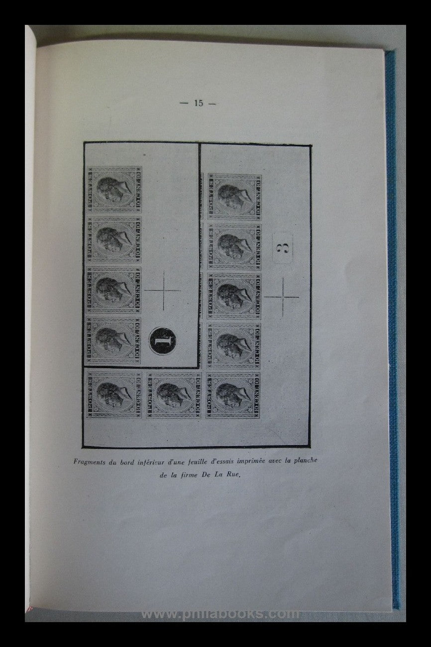 de Witte, E., Belgique, L'Emission des Timbres-Poste à effigie de  ...