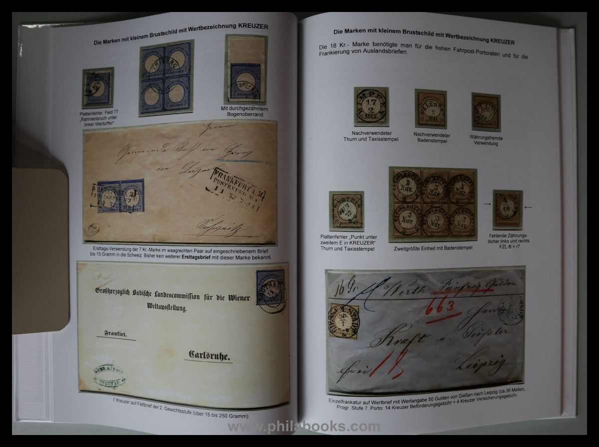 Hansmichael Krug, Deutsche Reichspost 1872-1875, Die Ausgaben vor  ...