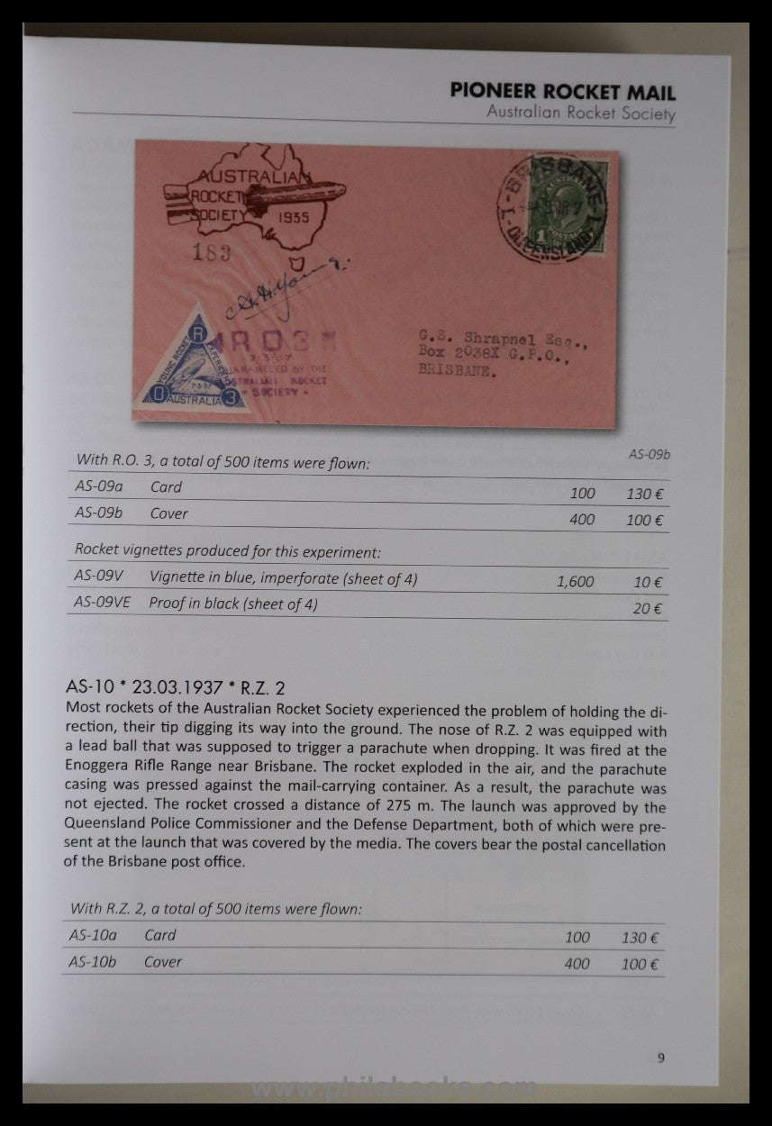 Hopferwieser, W.: Pioneer Rocket Mail & Space Mail, überarbeitetes ...