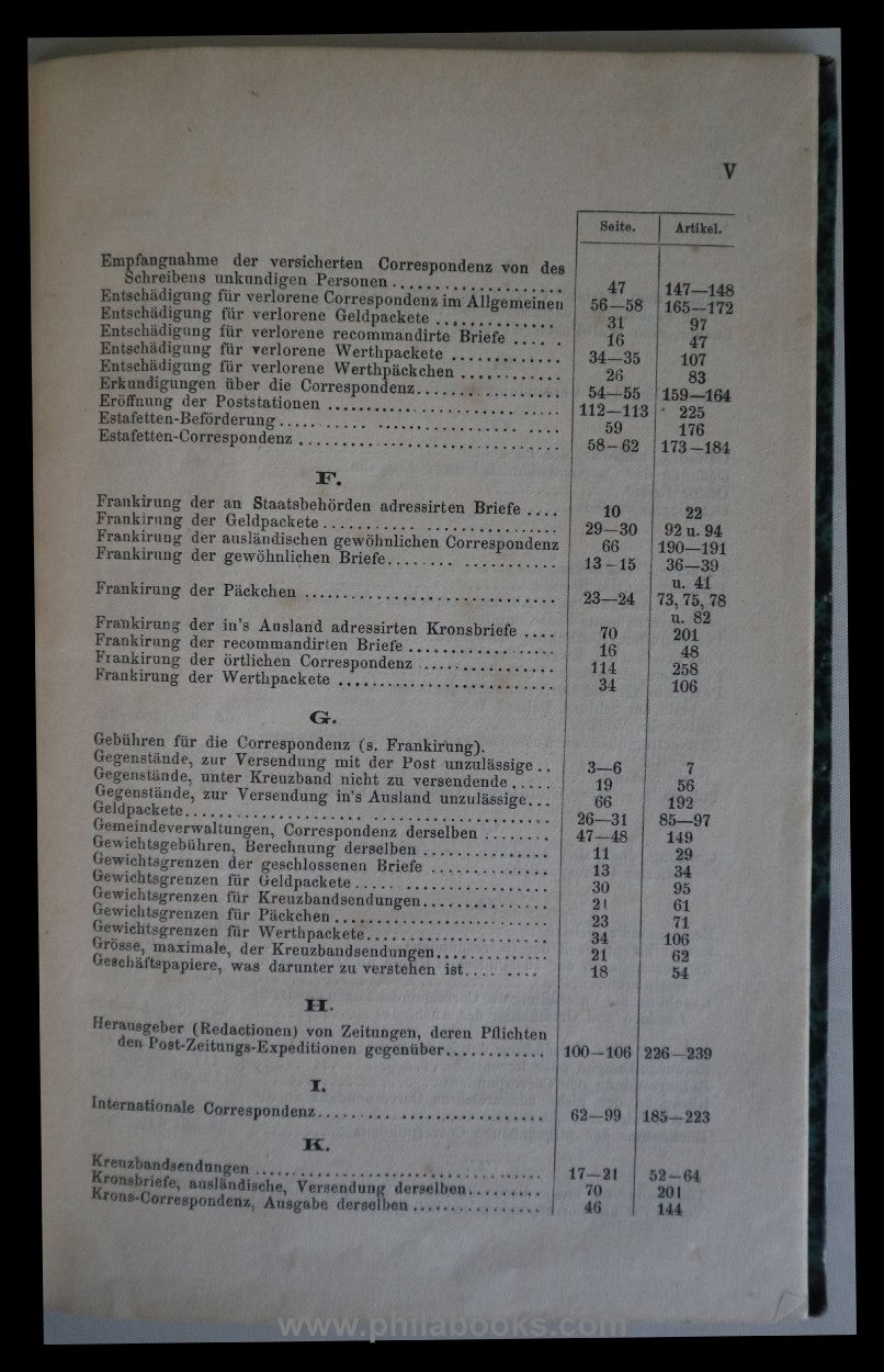 Hanenfeldt v./ Röhsler, Vollständiges Post-Handbuch bearbeitet für ...