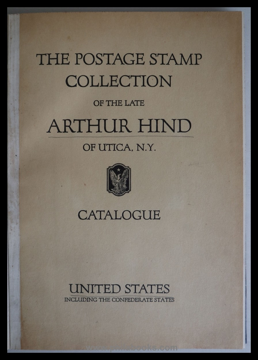 Scott, Auktion, 1933-11 'Hind'