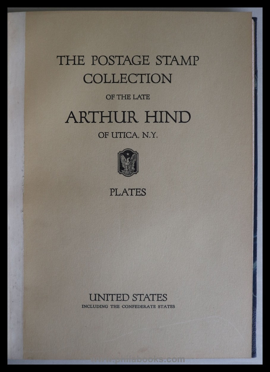 Scott, Auktion, 1933-11 'Hind'