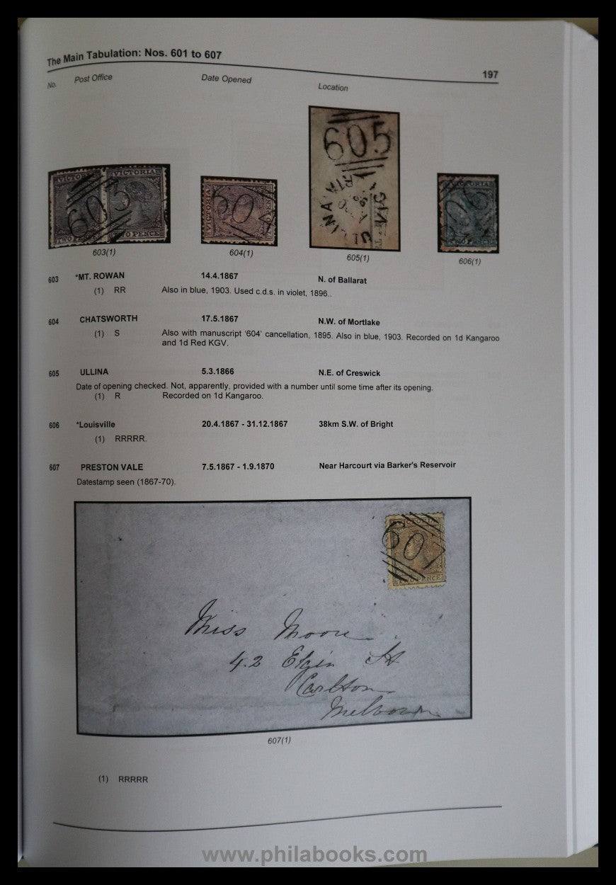 Freeman, H.H., The Barred Numerals of Victoria, Illustrated with R ...