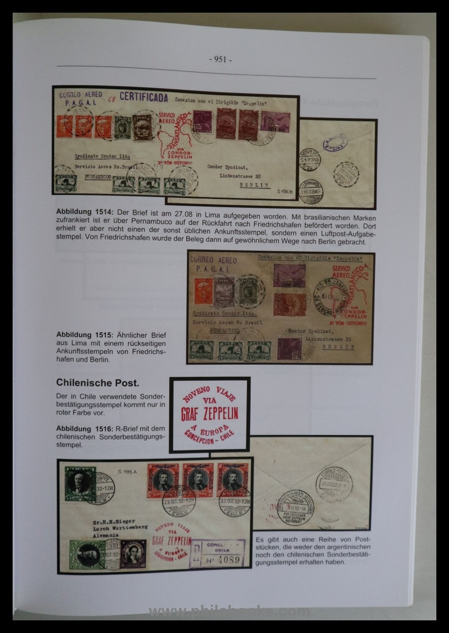 KB Spezial, catalogue for Zeppelin mail from all over the world and train control ...