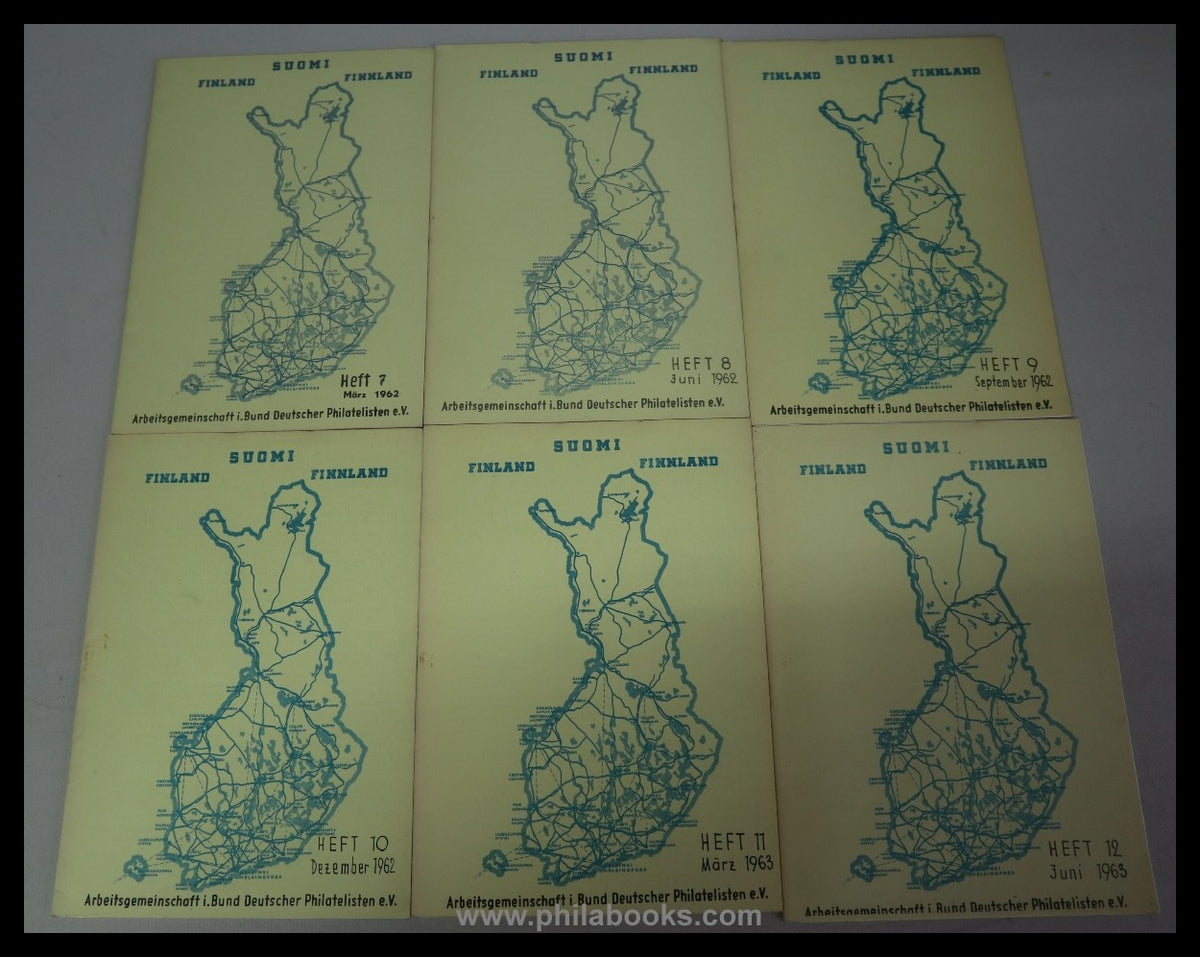 Arge Finnland, Heft 1-18, 1960-64 kpl., danach wurde das Erscheine ...