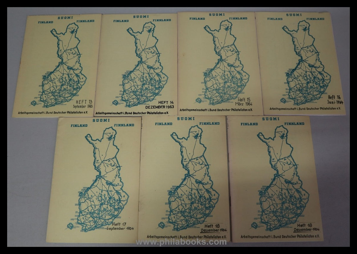 Arge Finnland, Heft 1-18, 1960-64 kpl., danach wurde das Erscheine ...