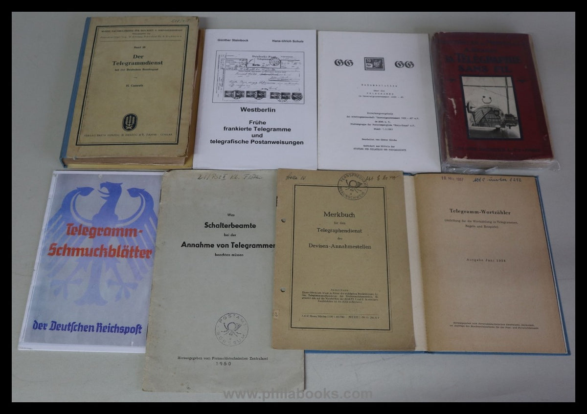 Telegraphy, German Reich, Federal Republic, GDR, here is a collection ...