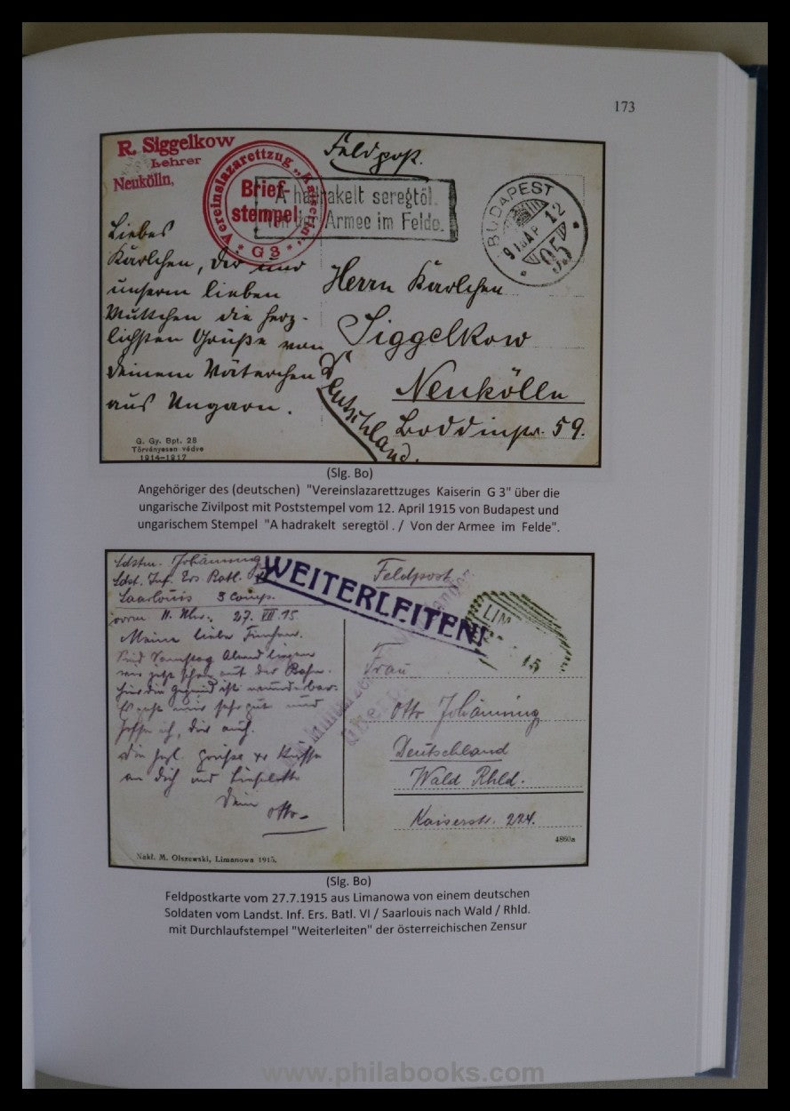Borlinghaus, H. und weitere, Die deutsche Feldpost im Ersten Weltk ...