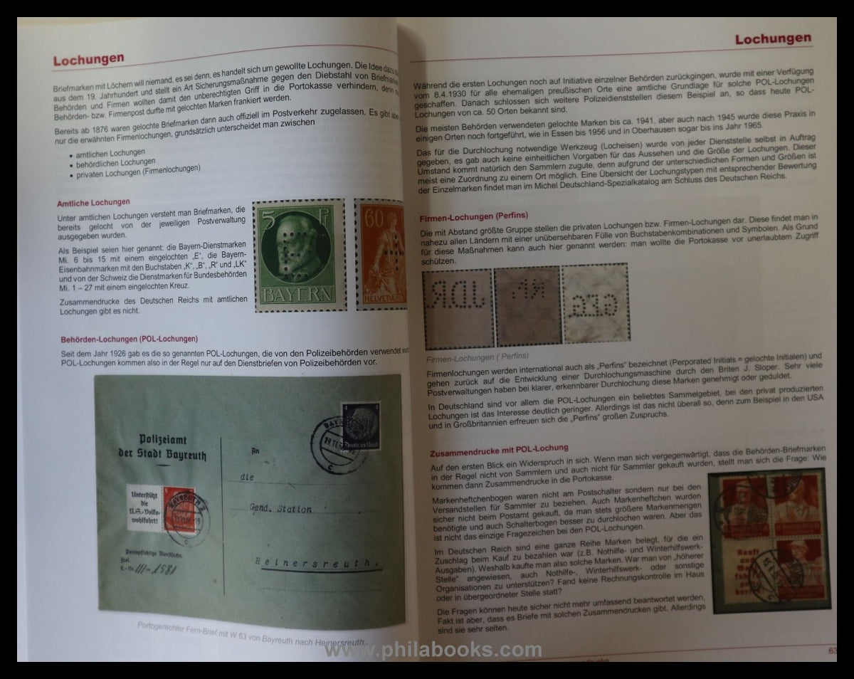 Hettinger, J., Deutsches Reich Zusammendrucke, Michel Handbuch, 1. ...