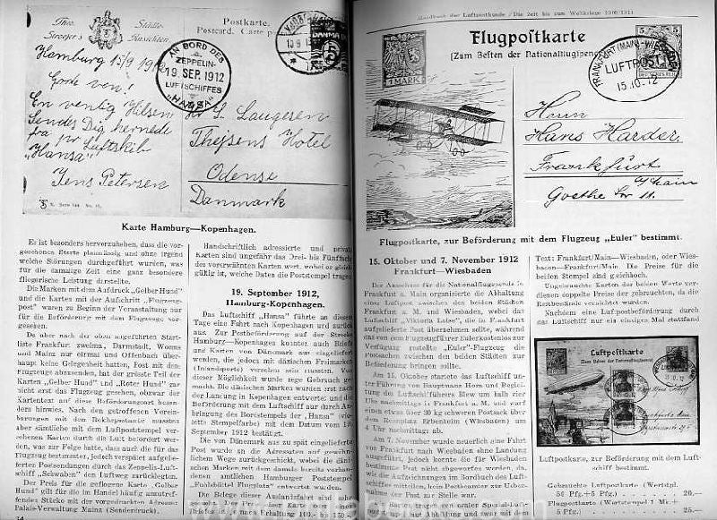 Berezowski, A., Handbuch der Luftpostkunde, Katalog sämtlicher Mar ...