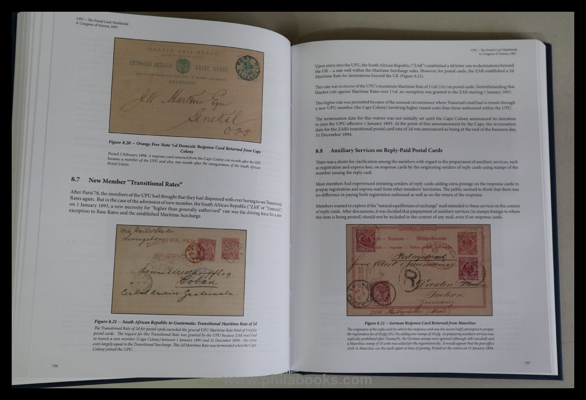 Gough, James Peter: The Postal History of the Universal Postal Uni ...