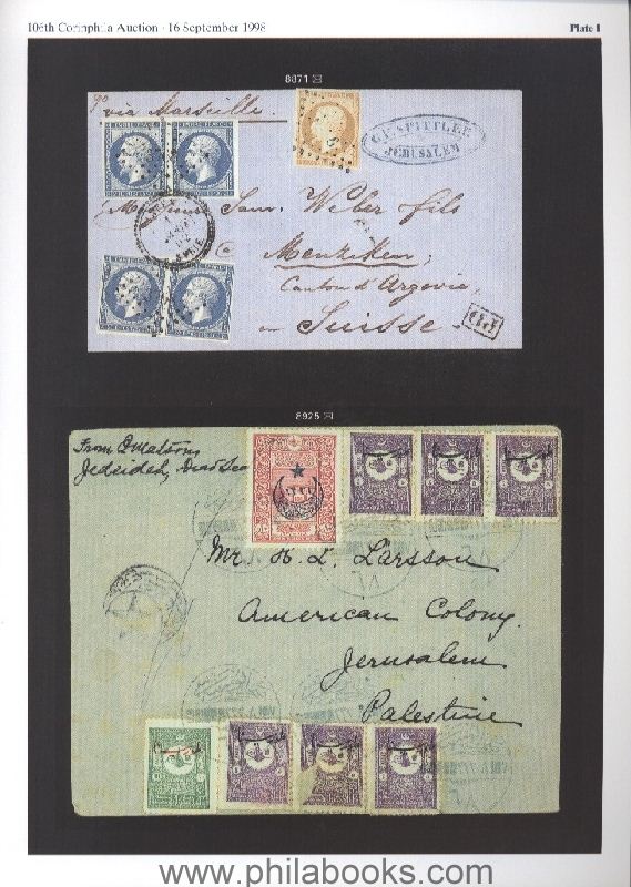 Corinphila, Auction 106, 1998-09 'Sacher', Palestine