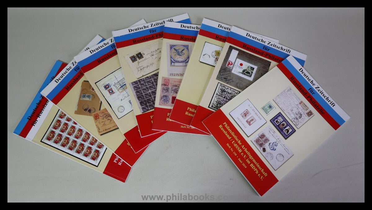 Deutsche Zeitschrift für Russland-Philatelie, Zeitschrift der Phil ...