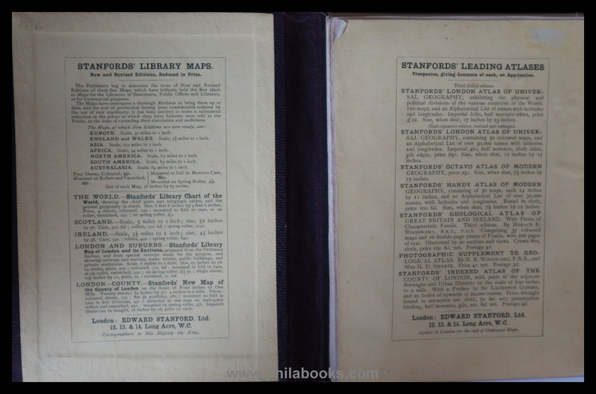 1915, Standford's War Mapss (Cartographers to His Majesty the King ...