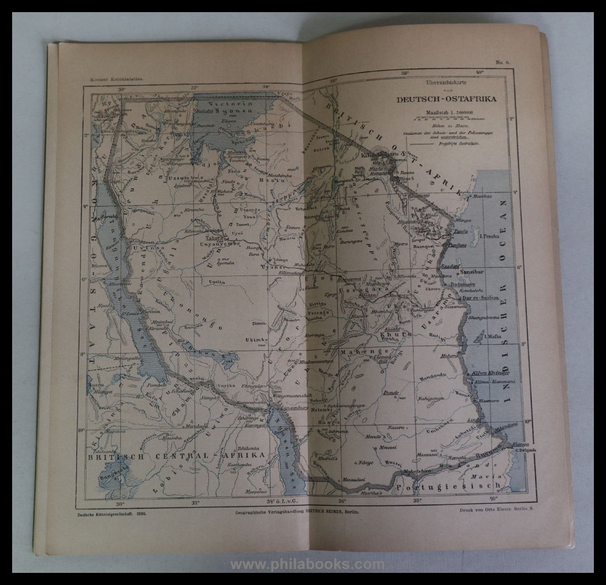 Kleiner Deutscher Kolonialatlas, herausgegeben von der Deutschen K ...