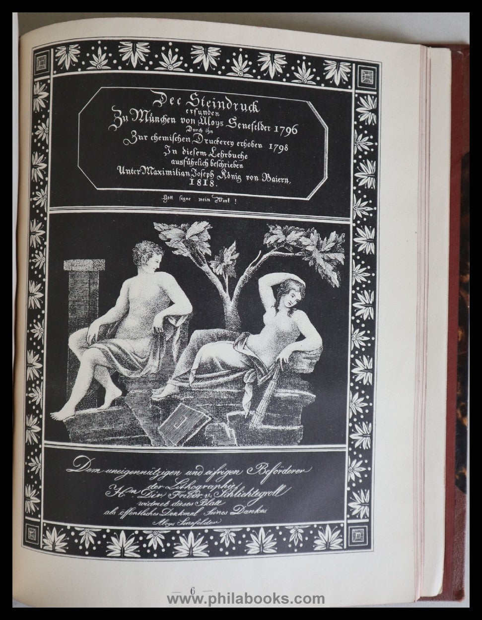 Senefelder, A., Lehrbuch der Lithographie und des Steindruckes, In ...