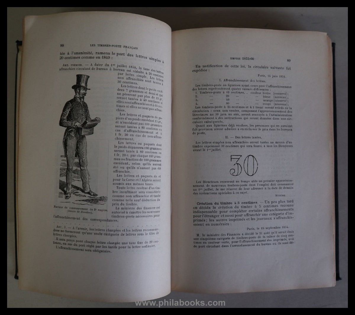 Maury, A., Histoire des Timbres-Poste Francais, Enveloppes, Bandes ...