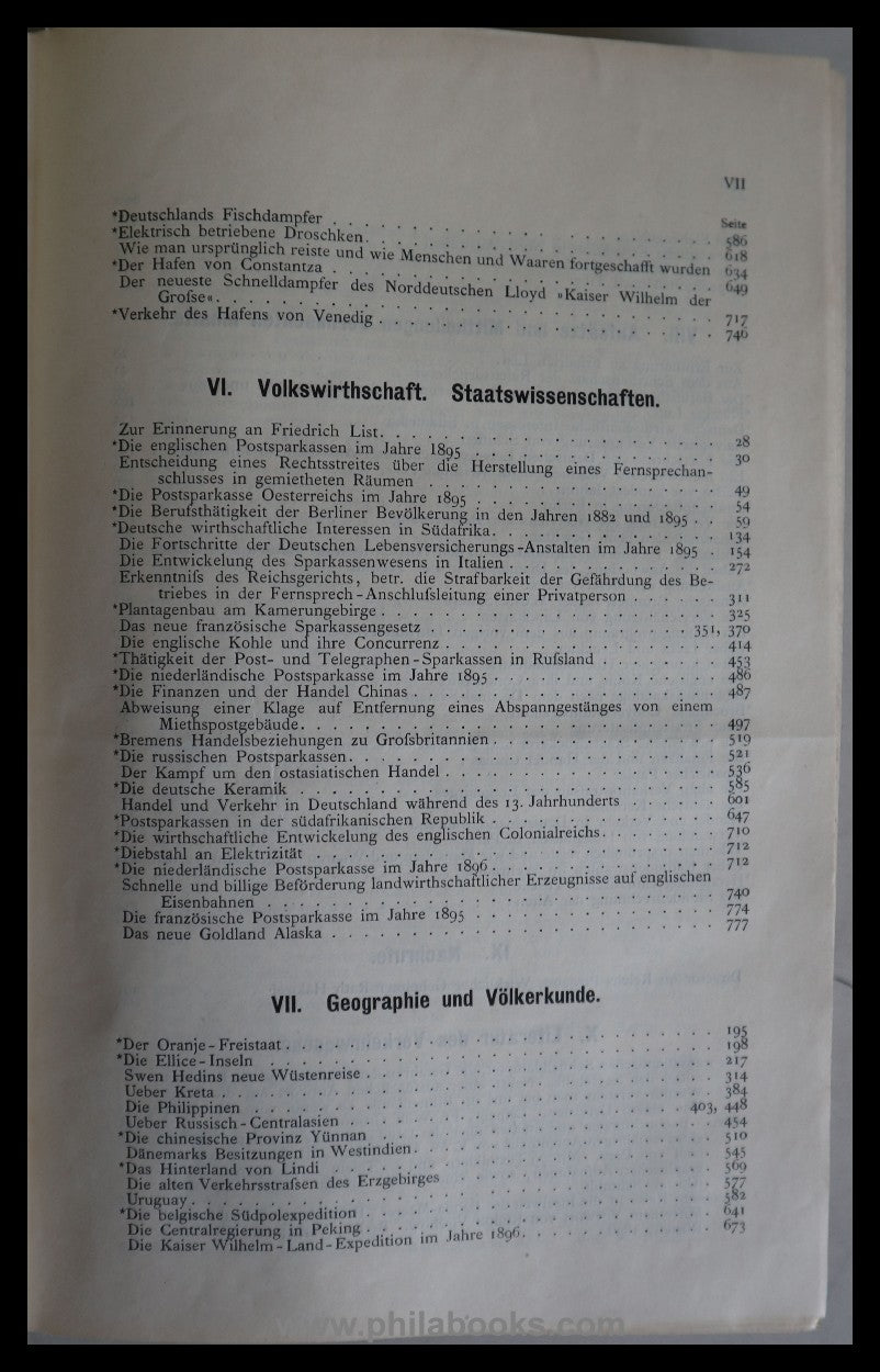 1897, Archiv für Postgeschichte und Telegraphie, Beihefte zum Amts ...