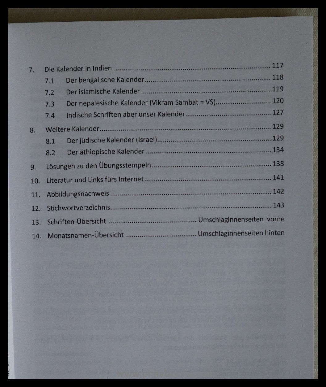 Werdermann, V., Die unterschiedlichen Kalender. Eine Anleitung zur ...