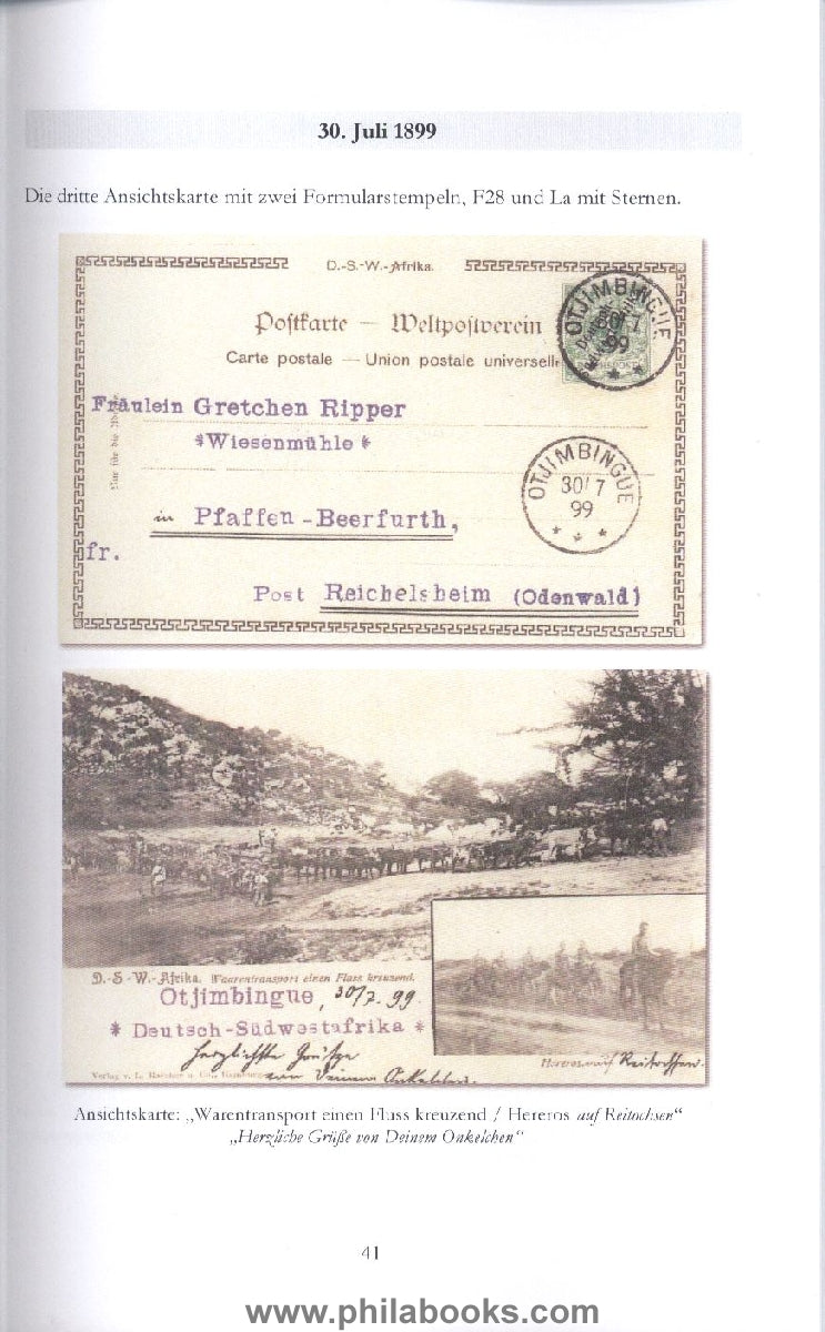 Albert, U., 'Postassistent Andreas Schneider' und seine Ansichtska ...