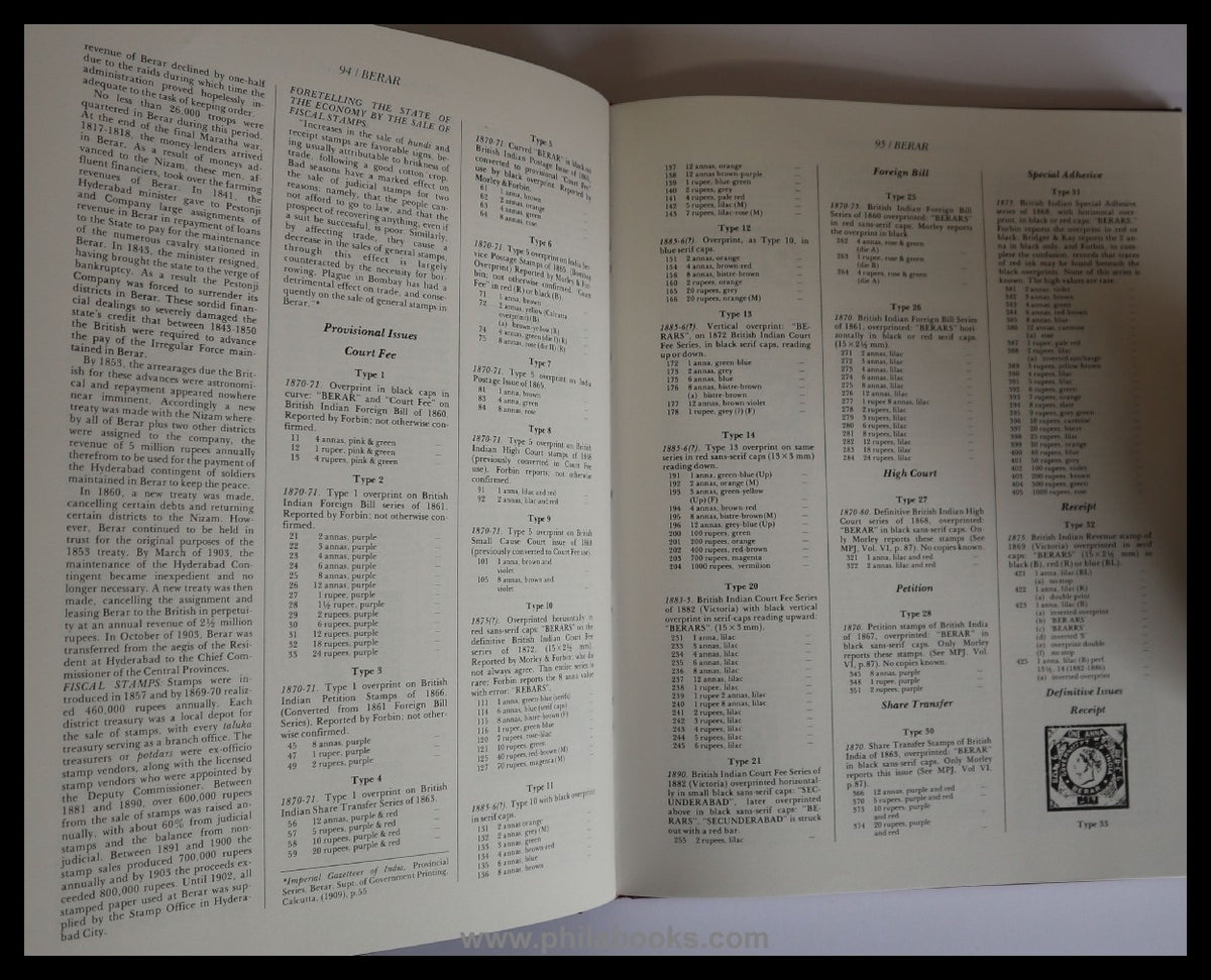 Koeppel/Manners, The Court Fee and Revenue Stamps of the Princely  ...