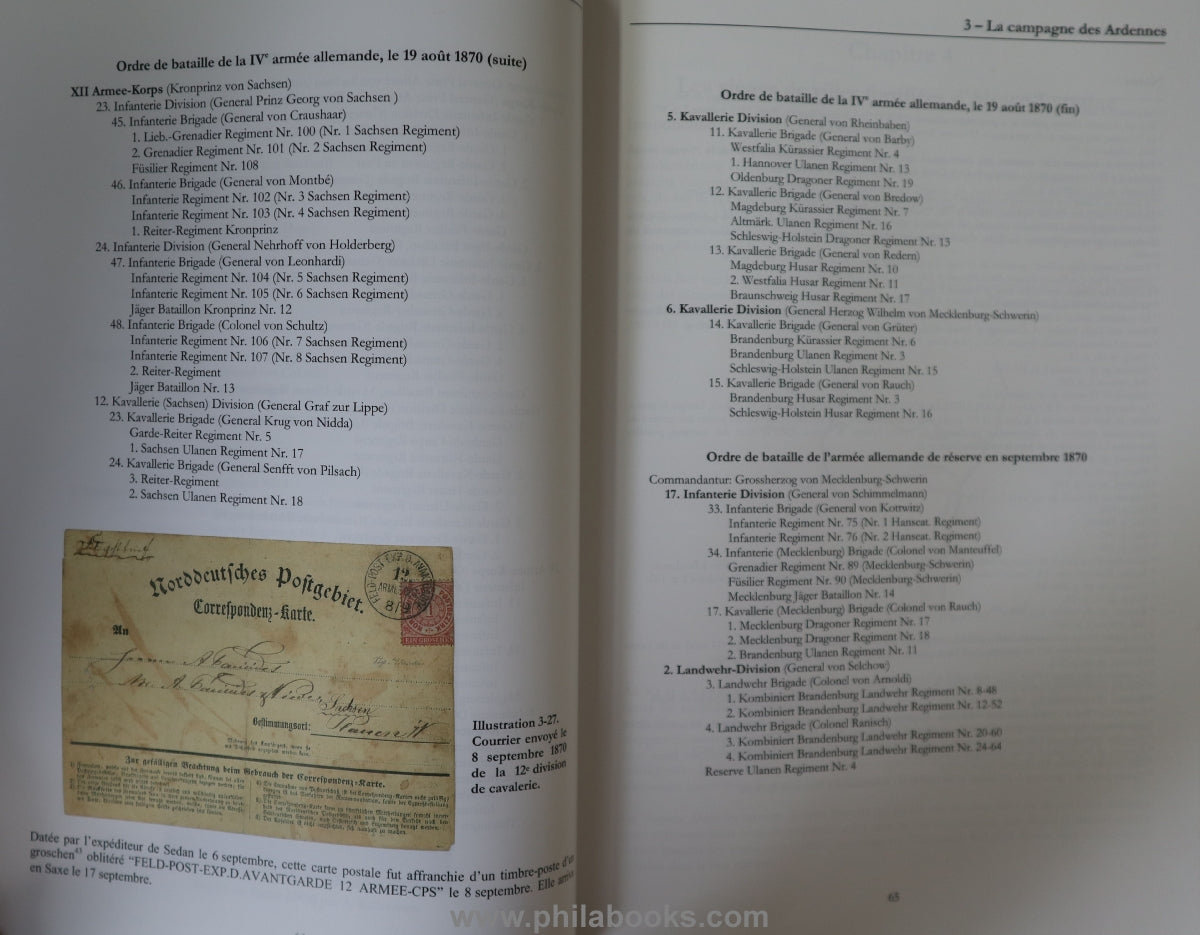 Walske, Steven C.: Les posts aux armées de la guerre franco allema ...