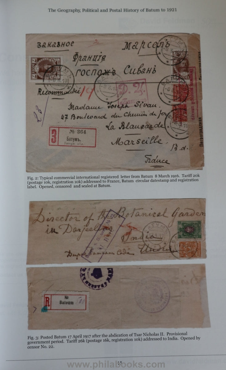 Grigoleit, HG/ Klempka, E., Batum under Occupation the years 191 ...
