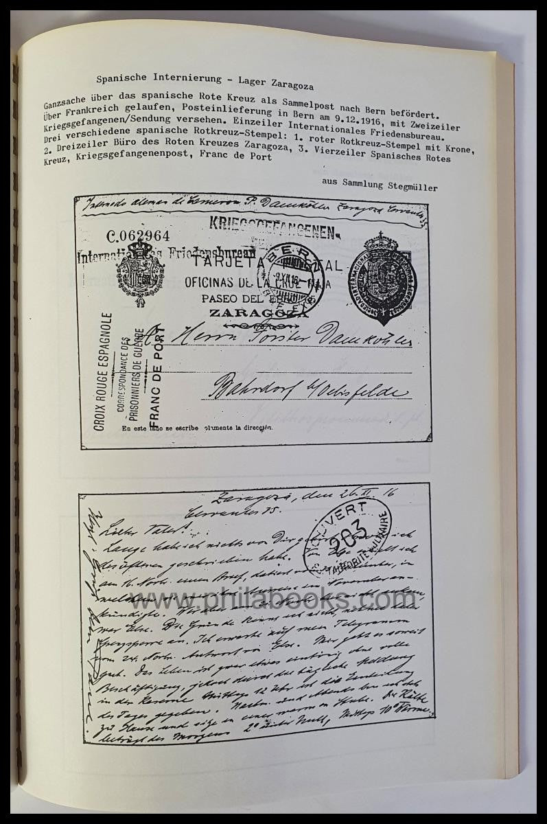 Herterich, W., Koloniale Kriegsgefangene und Interniertenpost Togo. 2. Auflage