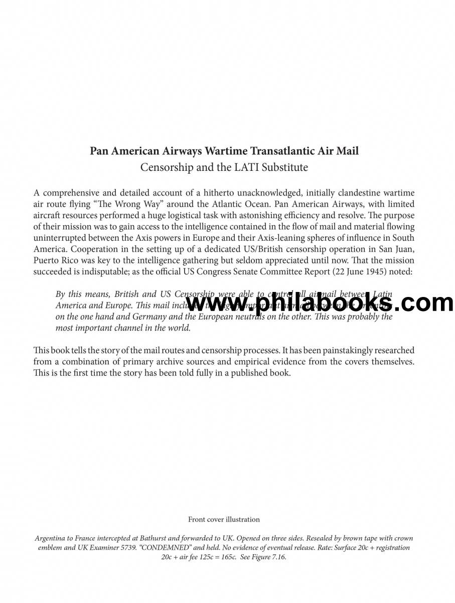 Wilson, John & Walton, Frank: Pan American Airways Wartime Transat ...