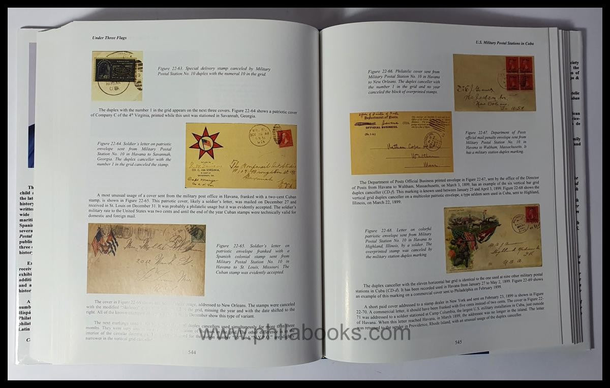 Kouri,Yamil H.  Jr., Under Three Flags, The Postal History of the  ...