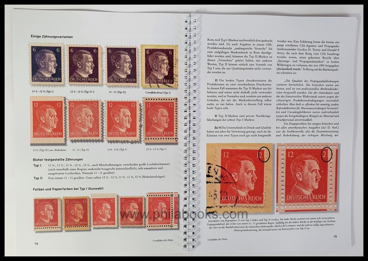 Baldus, W., Cornflakes for Hitler, The American stamp collection ...