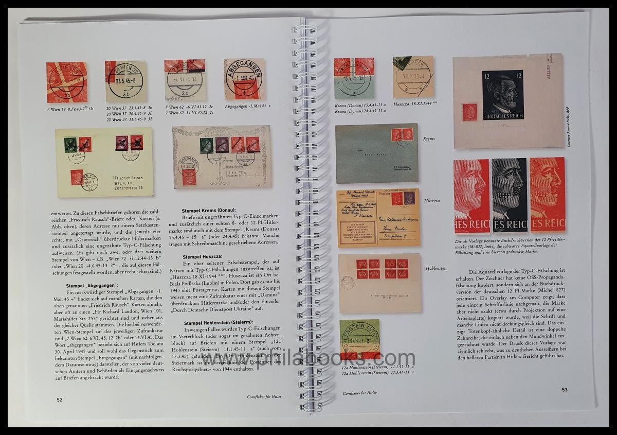 Baldus, W., Cornflakes für Hitler, Die amerikanische Briefmarkenfä ...