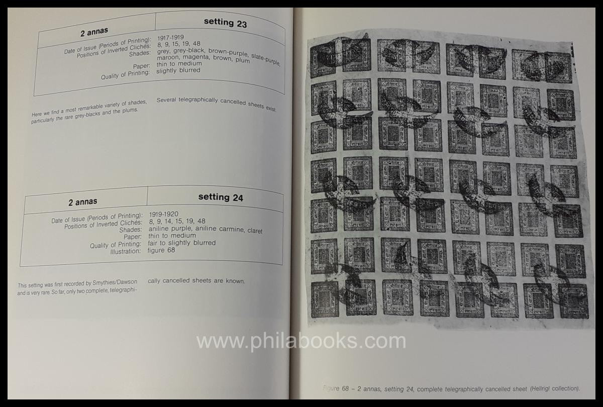 Hellrigl/ Vignola, The Classic Stamps of Nepal, 1984, Plattierungs ...