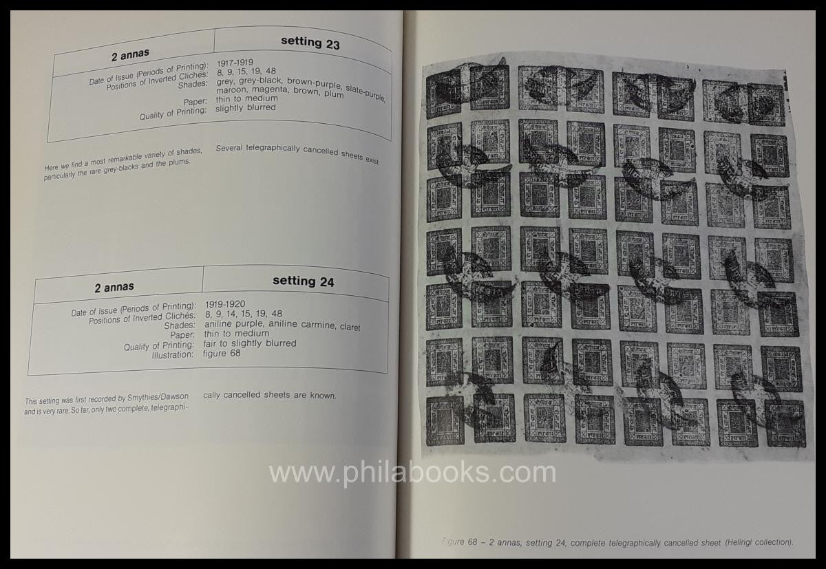 Hellrigl/ Vignola, The Classic Stamps of Nepal, 1984, Plattierungs ...