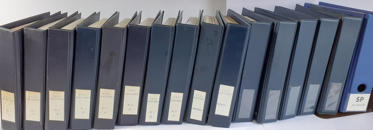 ArGe Schiffspost, Rundbriefe Nr. 1-129, ex 1969 bis Dezember 2009  ...