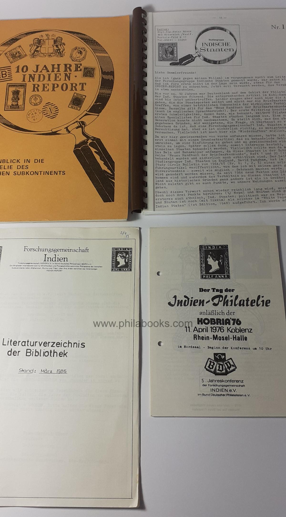 Indien Report, Forschungsgemeinschaft Indien, hier die Rundbriefe  ...