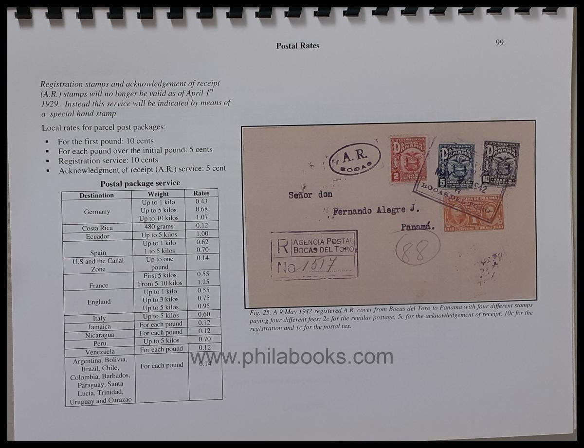 Brid, F.A., The Stamps of Panama 1878-2007: Vital Statistics, A Ha ...